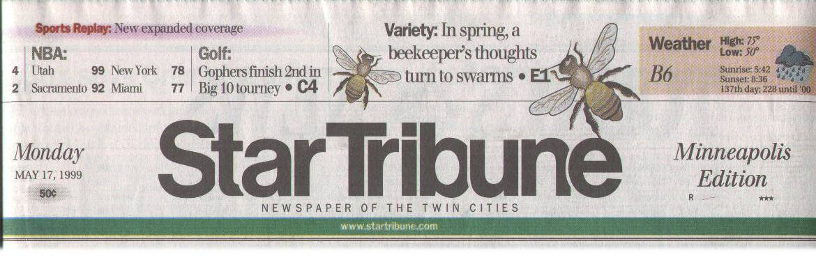 We made the Star Tribune a